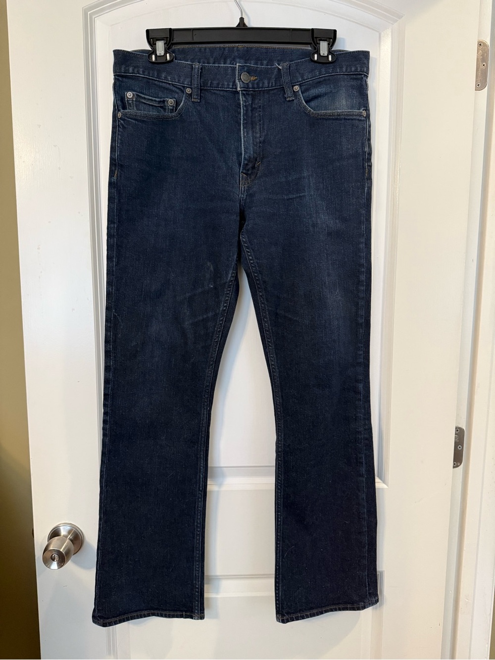 Banana Republic Men's Dark Indigo Bootcut Jeans 32x32